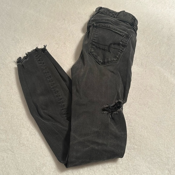 Women’s American Eagle Hi-Rise Super Stretch X Jeggings, size 0 - Picture 2 of 9